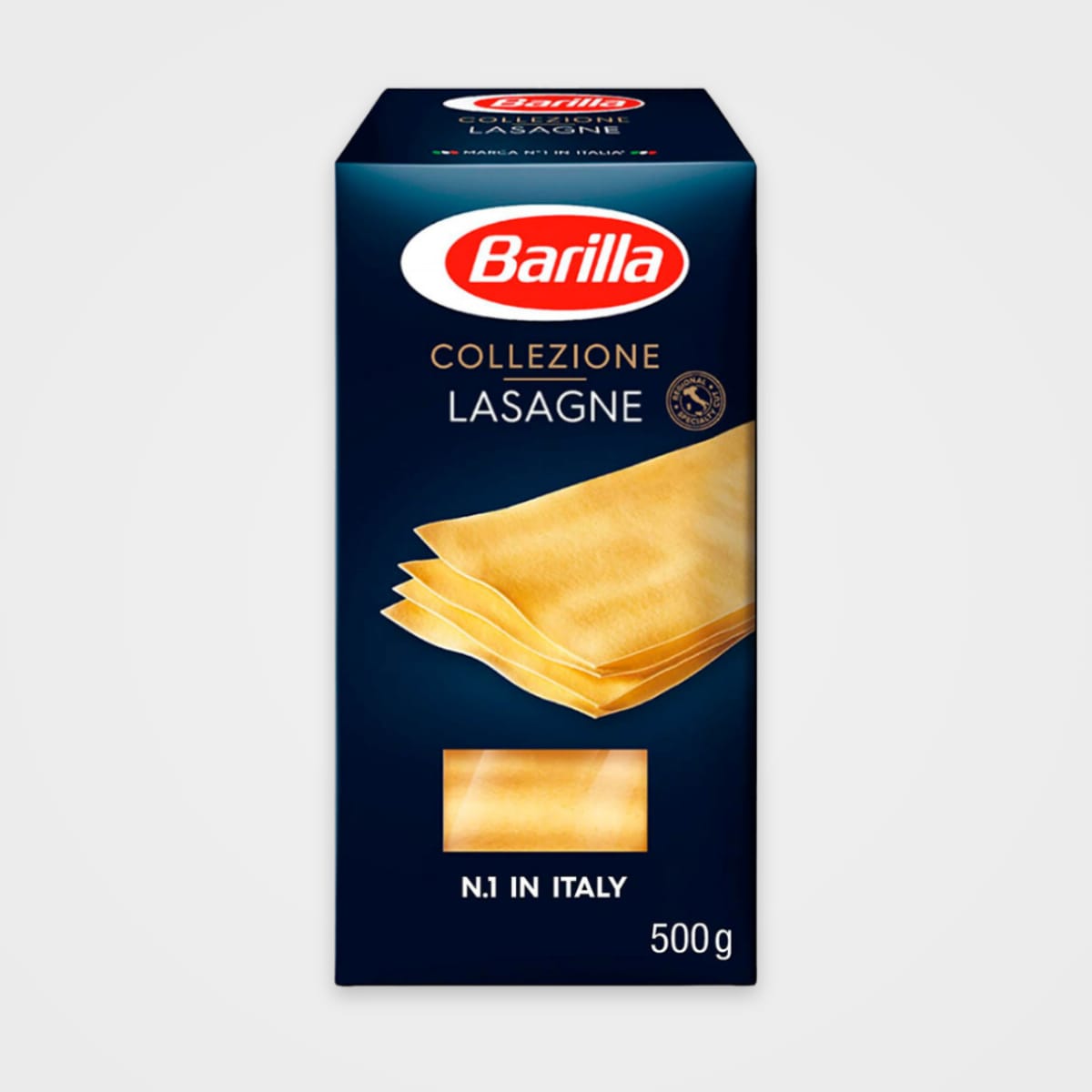 Макарони BARILLA LASAGNE без яйця, 500г, 15 шт/ящ