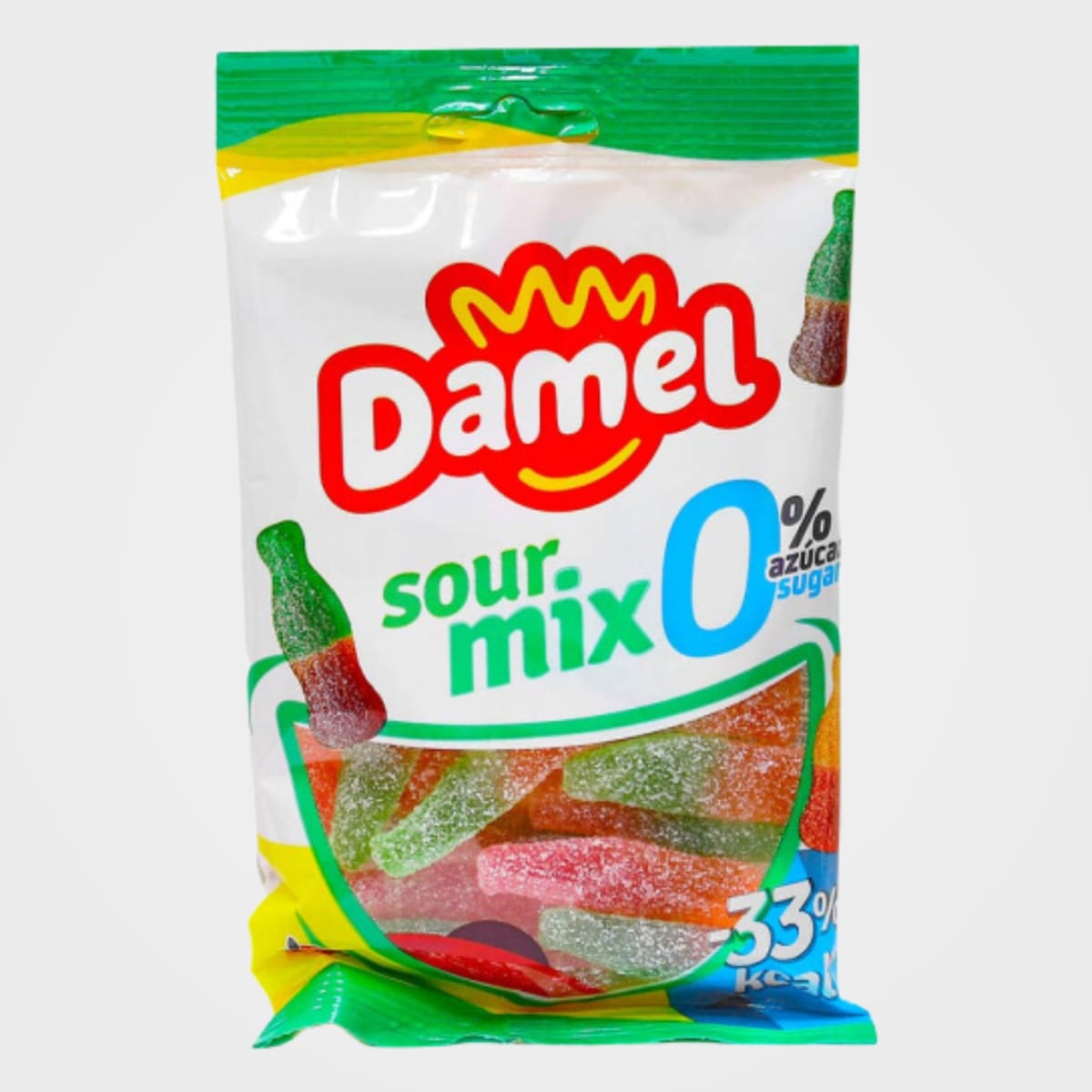 Жуйки Damel 90г без цукру Sour mix кислинки