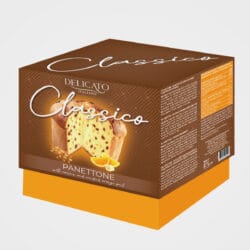 Паска Delicato традиційна з цукатами та родзинками, 500г