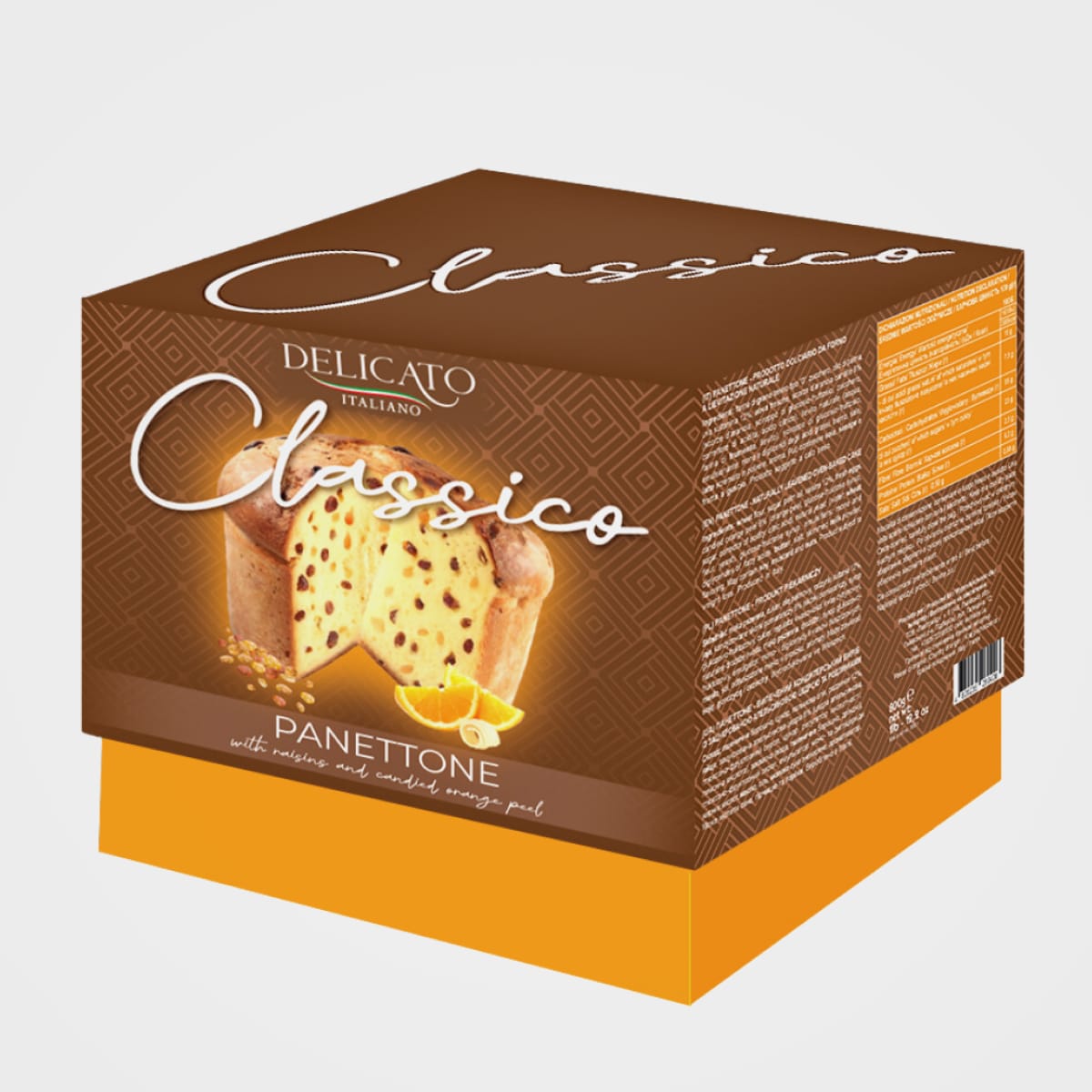 Паска Delicato традиційна з цукатами та родзинками, 800г