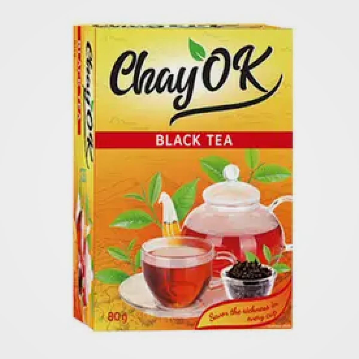 Чай чорний CHAYOK листовий розсипний 80г, 10 шт/ящ