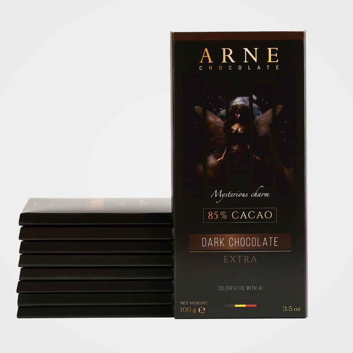 Шоколад Arne Extra чорний 85% 100г, 12шт/ящ