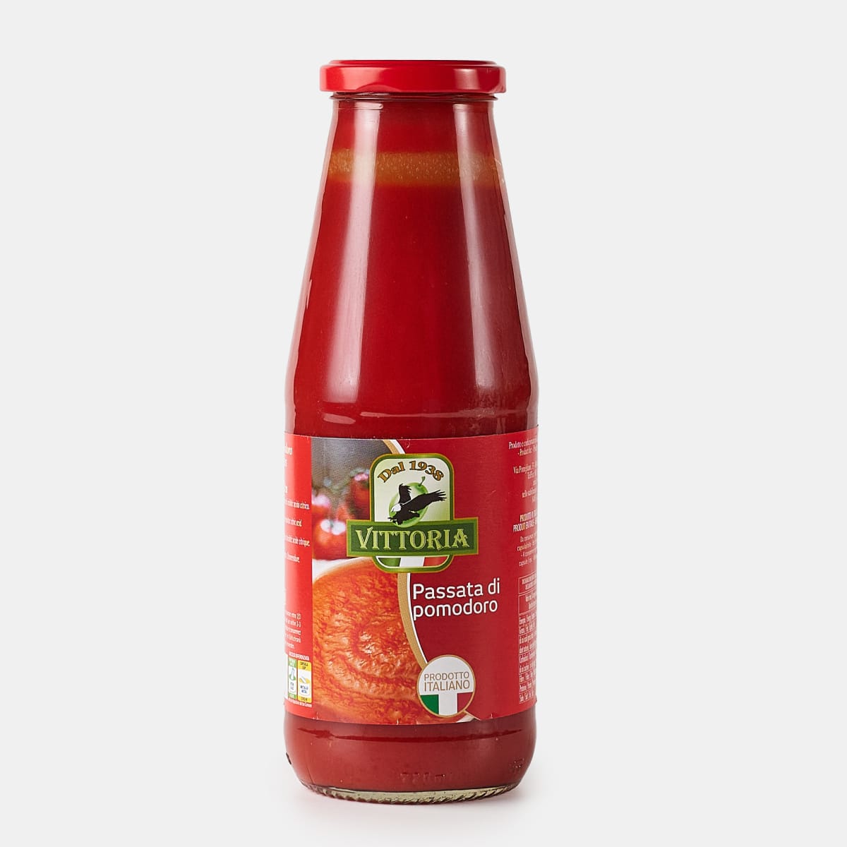 Помідорове пюре VITTORIA Passata Pomodoro, 720 мл, 12шт/ящ
