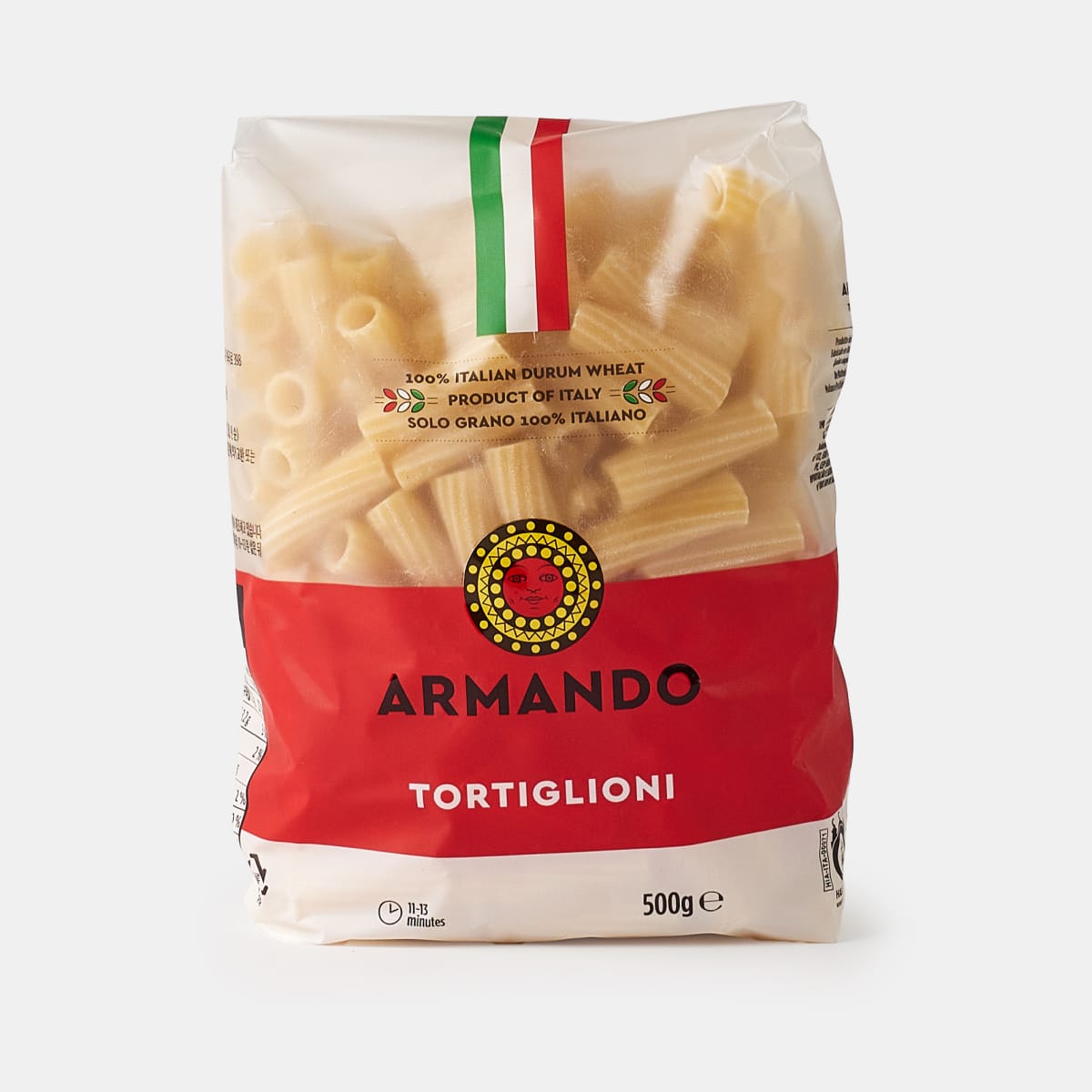 Макарони ARMANDO TORTIGLIONI 500г, 12шт/ящ