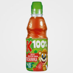 Сік Kubus 0.3 л банан - полуниця 100%, 12 шт/ящ