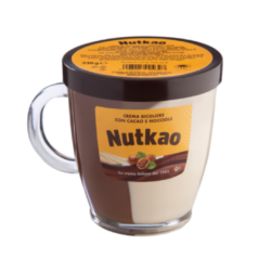 Шоколадна паста в горнятку DUO Nutkao, 330г, 6шт/ящ