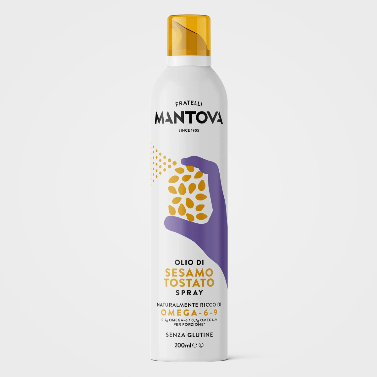 Олія кунжутна спрей Fratelli Mantova Extra Virgin 0,2л