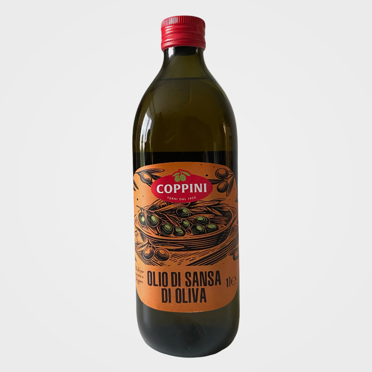 Олія оливкова COPPINI SANSA рафінована 1л