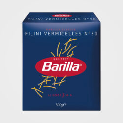 Макарони BARILLA 30 FILINI VERMICELLES, 500г