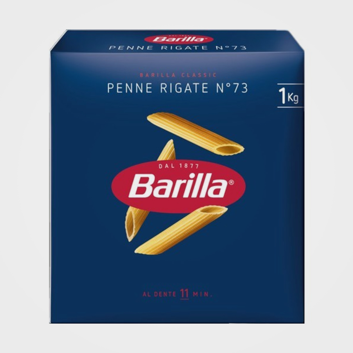 Макарони BARILLA 73 PENNE RIGATE пера, 1кг