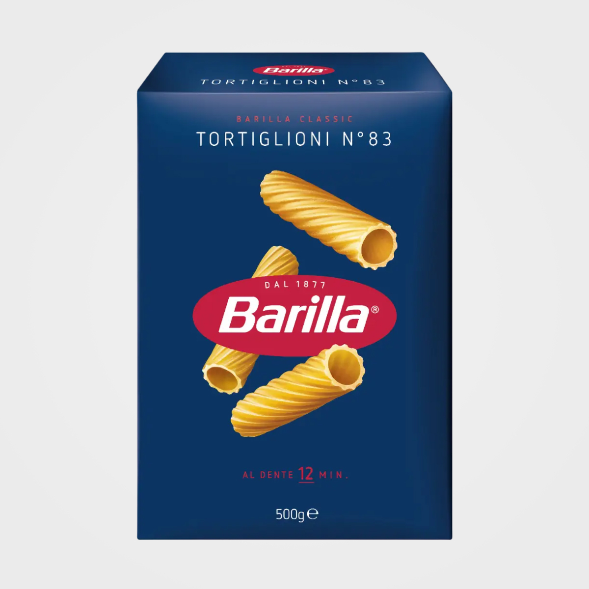 Макарони BARILLA 83 TORTIGLIONI труби, 500г