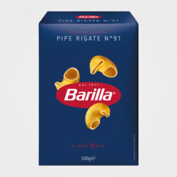 Макарони BARILLA 91 PIPE RIGATE, 500г