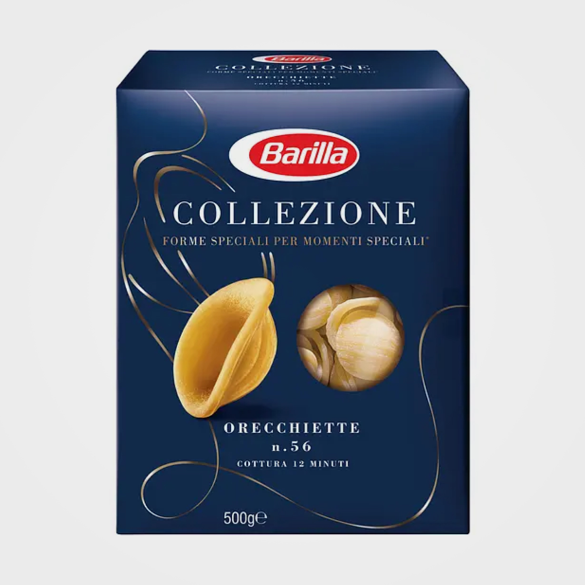 Макарони BARILLA ORECCHIETTE без яйця, 500г