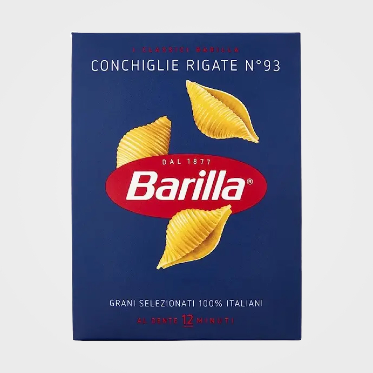 Макарони BARILLA 93 CONCHIGLIE RIGATE 500г