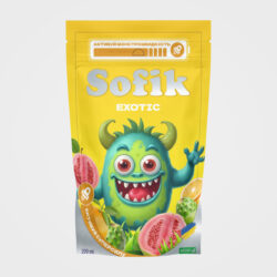 Напій соковий безалкогольний негазований Sofik "EXOTIC" зі смаком гуави,200мл