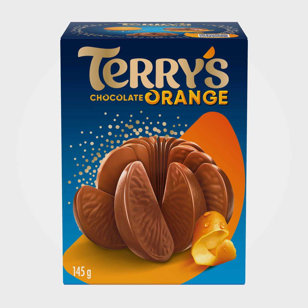 Шоколадний апельсин Terry’s Chocolate Orange Milk 145 гр, 12шт/ящ