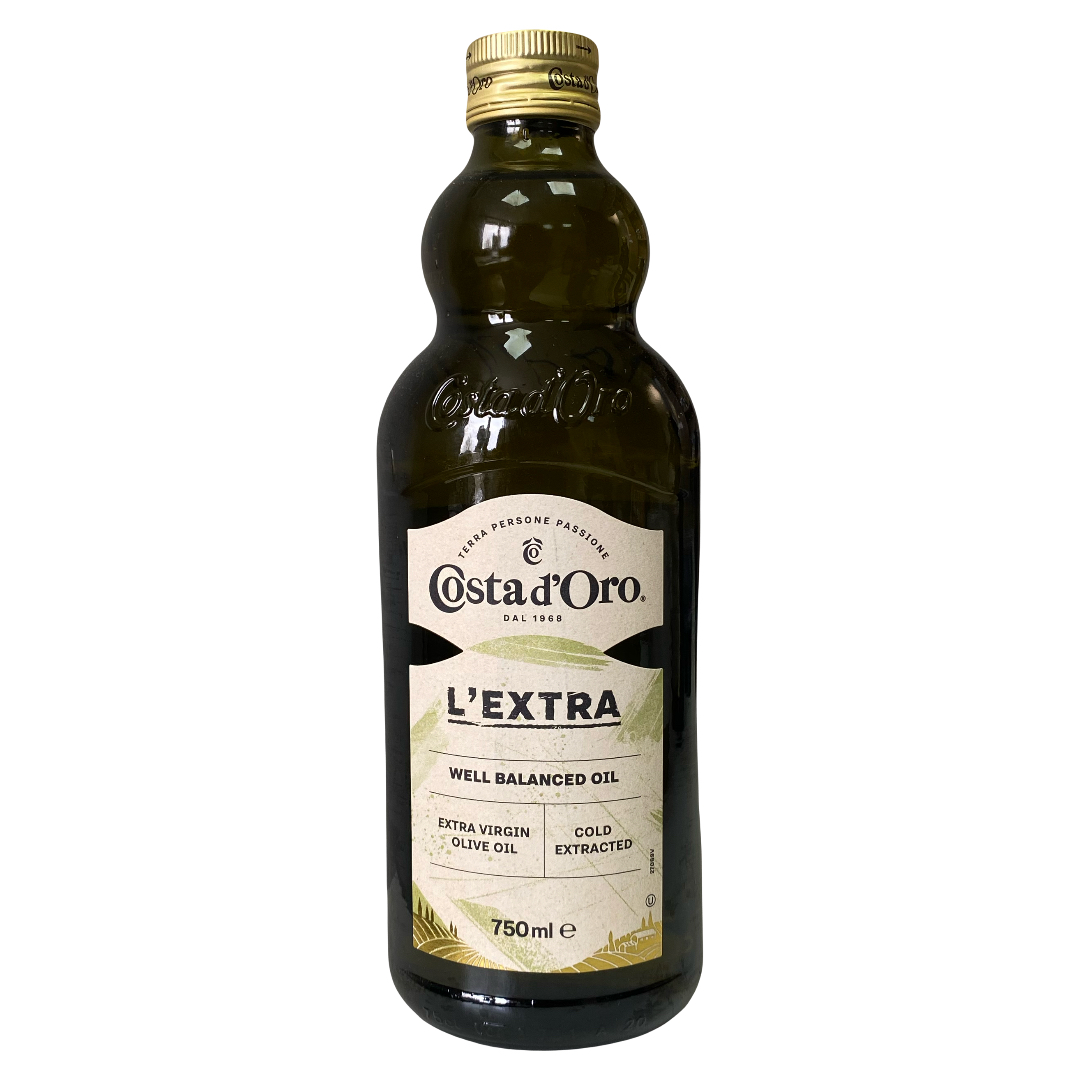 Олія оливкова Costa d’Oro Extra Virgin 0,75л