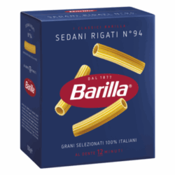 Макарони BARILLA 94 SEDANI RIGATI, 500г