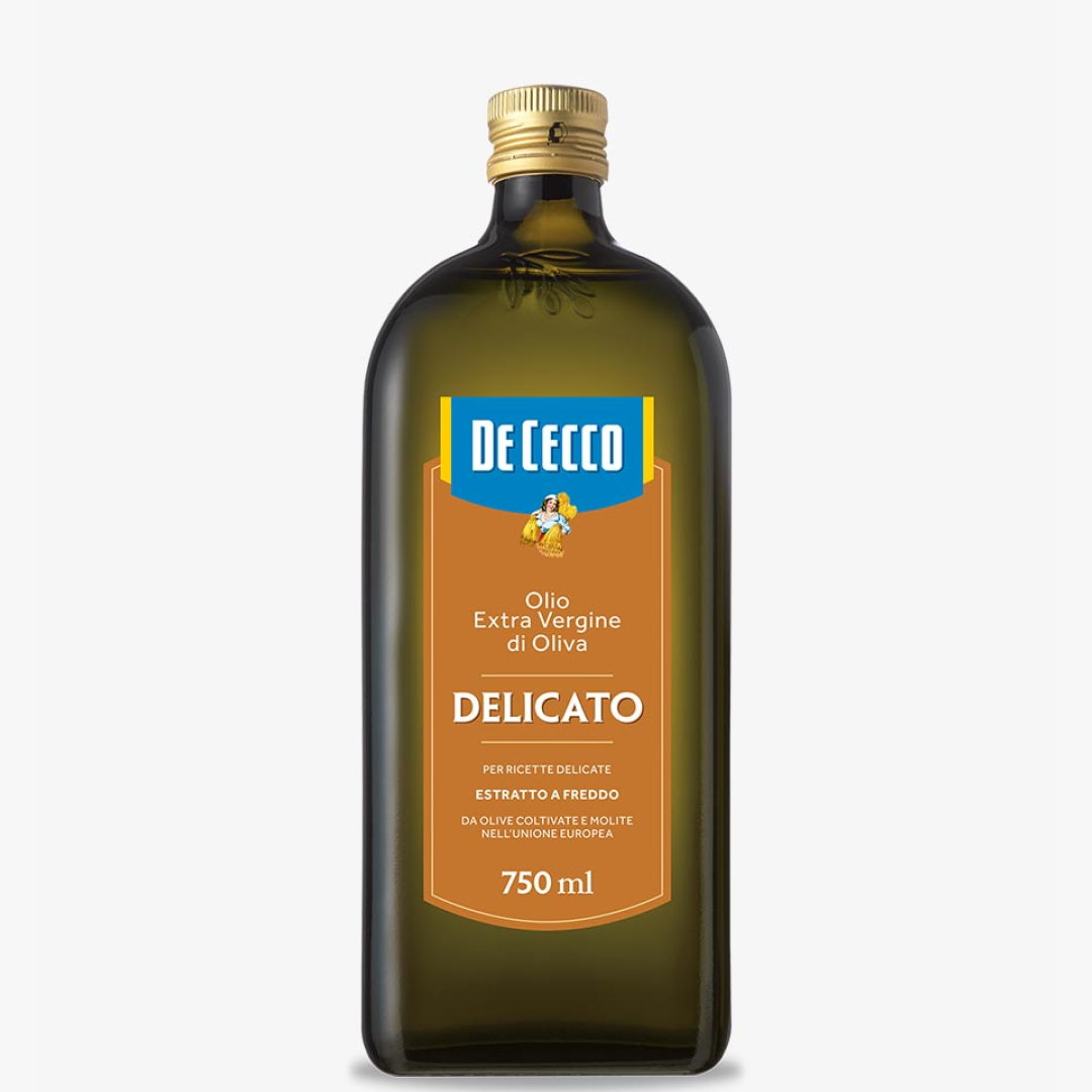 Олія оливкова De Cecco Extra Vergine Delicato, 0,75 л