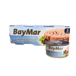 Тунець шматками в соняшниковій олії BAY MAR Atun en aceite girasol, 80г