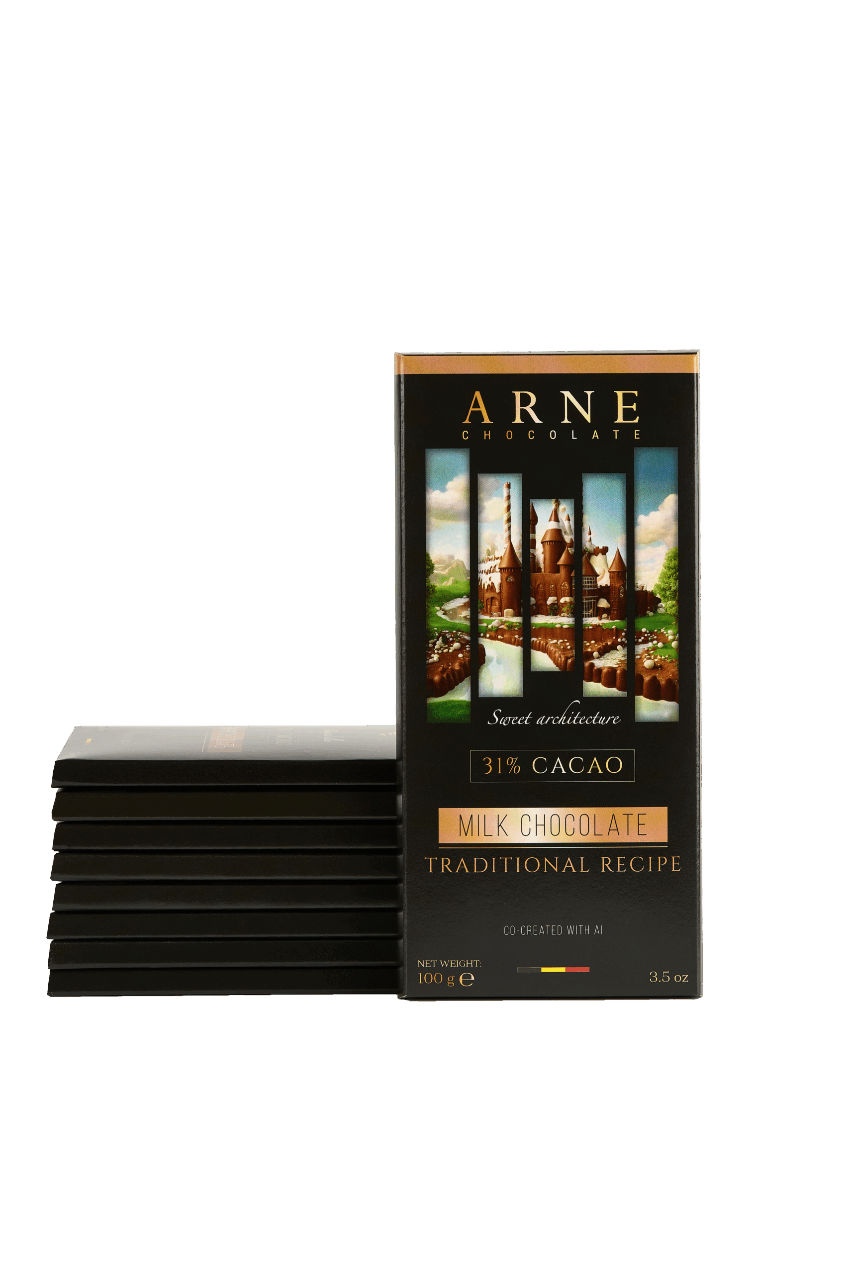 Шоколад Arne молочний 31% 100г