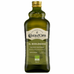 Олія оливкова Costa d'Oro Extra Virgin нефільтрована 1л