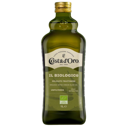 Олія оливкова Costa d’Oro Extra Virgin нефільтрована 1л