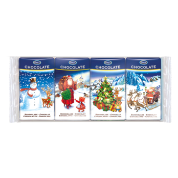 НР Молочні шоколадки Christmas 4*15г