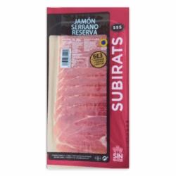 Хамон Subirats JAMON SERRANO GAS, нарізка, 70г