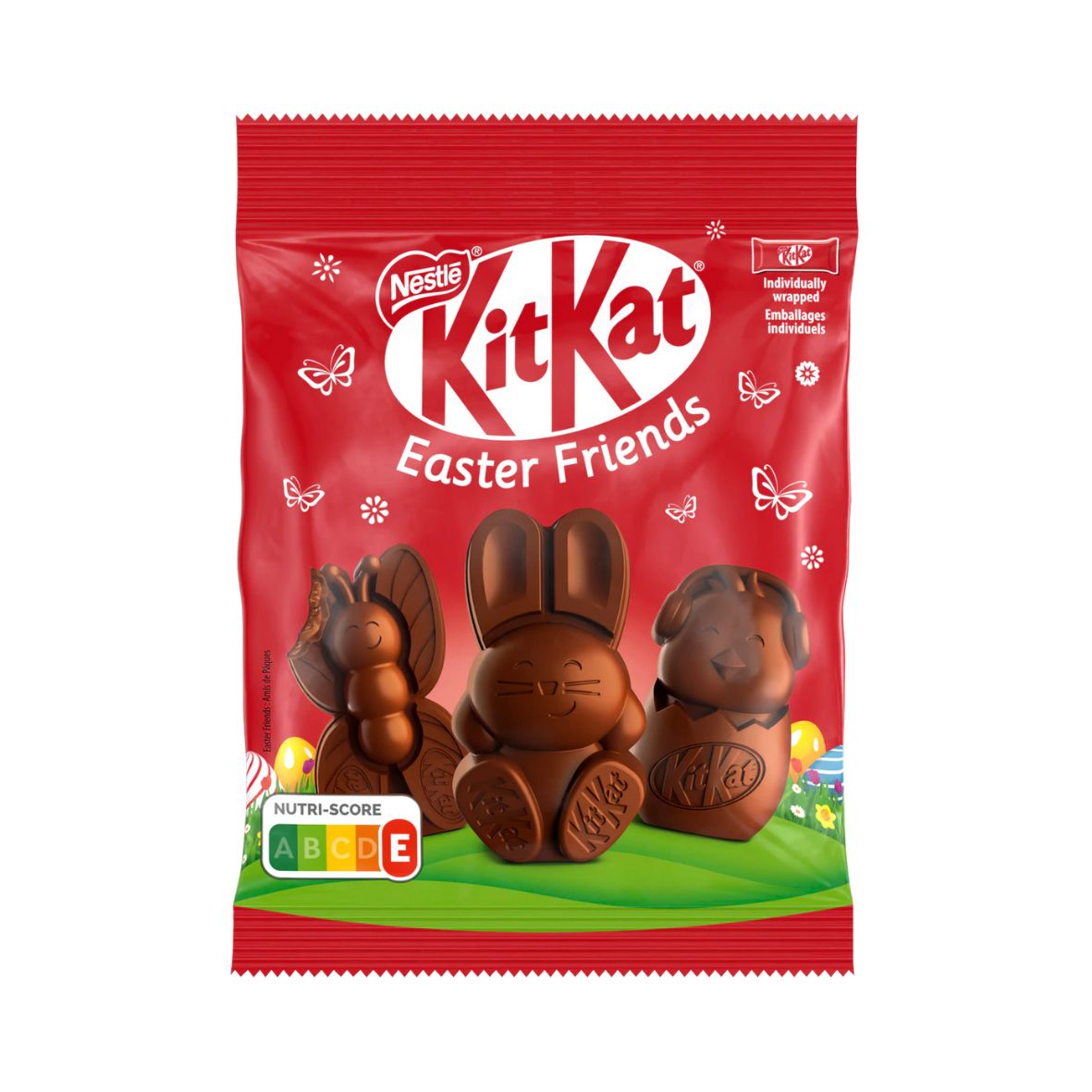 Цукерки KitKat Easter Friends, молочний шоколад з наповненням, 65г