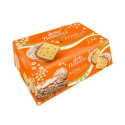 Великодня випічка Battistero Agnello класична з цукатами, 750г