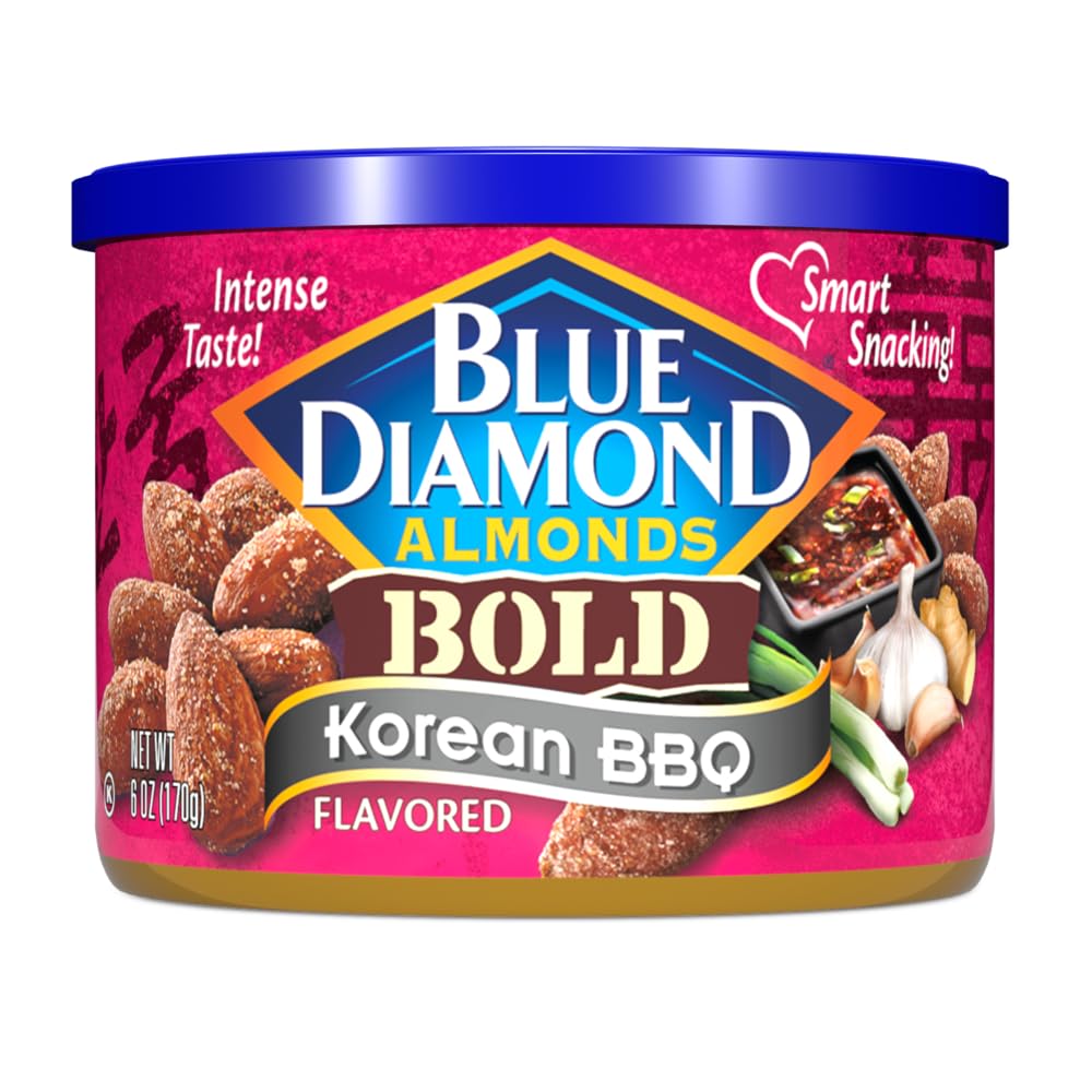 Смажений мигдаль зі смаком барбекю Blue Diamond Bold Korean BBQ 170г