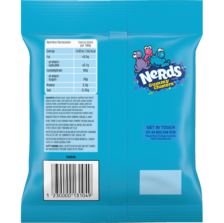 Желейки Nerds Gummy Cluster Berry 113г