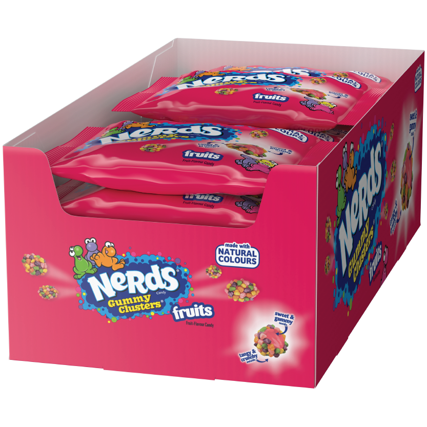 Желейки Nerds Gummy Cluster Fruits 0,045г