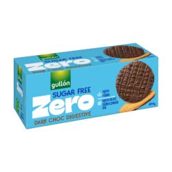 Печиво без цукру GULLON ZERO Digestive Dark Choc, 270г