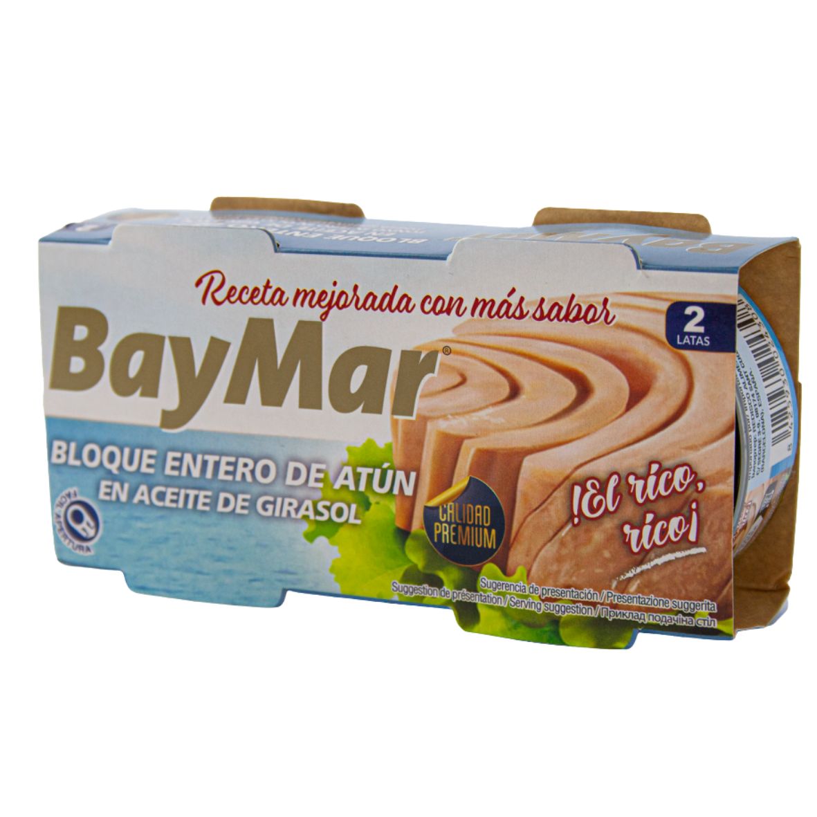 Тунець в соняшниковій олії BAY MAR Atun en aceite girasol, спайка 80г*3шт