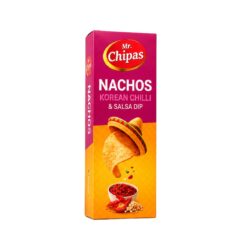 Кукурудзяні чіпси начос Mr. Chipas Korean chilli з сальсою,70г