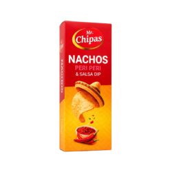 Кукурудзяні чіпси начос Mr. Chipas Peri-Peri з сальсою,70г
